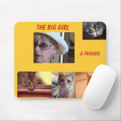 Tapis De Souris De la grande le quartet Mousepad fille (Avec souris)