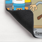 Tapis de souris de la prévention des accidents 18 (Coin)