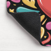 Tapis de souris de la Saint-Valentin | Romantique (Coin)