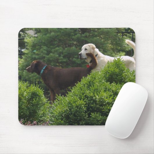 Tapis de souris de Labrador (Avec souris)