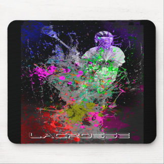 tapis de souris de lacrosse d'éclaboussure