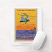 Tapis de souris de l'adieu CH-46 (Avec souris)
