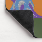 Tapis de souris de l'art de bruit de panda 2 (Coin)