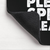 Tapis De Souris De L'Audience Sourde Audience Malaisée Langue Des  (Coin)