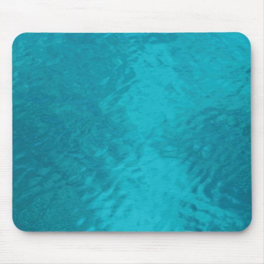 Tapis de souris de l'eau de turquoise (Devant)