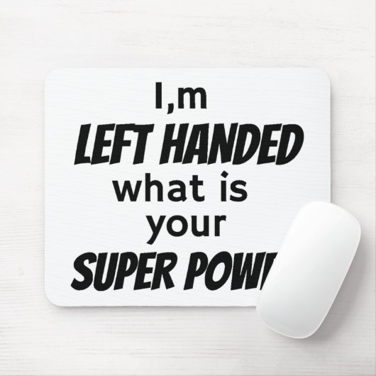 Tapis De Souris de Left Hander (Avec souris)