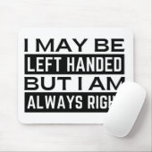 Tapis De Souris de Left Hander (Avec souris)
