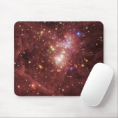 Tapis de souris de l'espace profond nébuleuse d'Or (Avec souris)