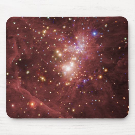 Tapis de souris de l'espace profond nébuleuse d'Or (Devant)