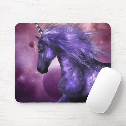 Tapis de souris de licorne (Avec souris)