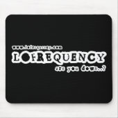 Tapis de souris de Lofrequency Logo2 (Devant)