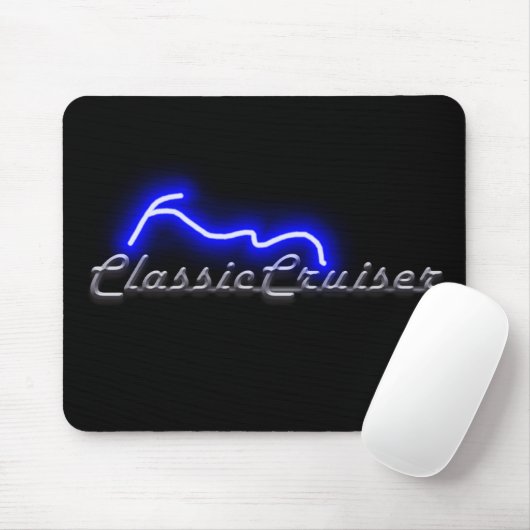 tapis de souris de logo de ClassicCruiser.com (Avec souris)