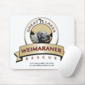 Tapis de souris de logo de GLWR (Avec souris)