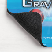 Tapis de souris de logo de Gravitronix (Coin)