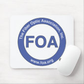 Tapis de souris de logo de la FOA (Avec souris)