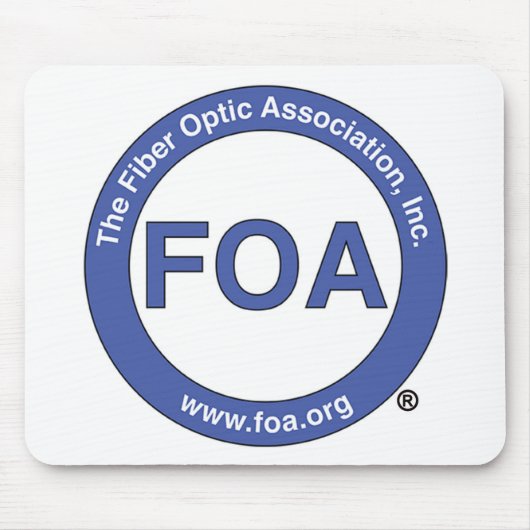 Tapis de souris de logo de la FOA (Devant)