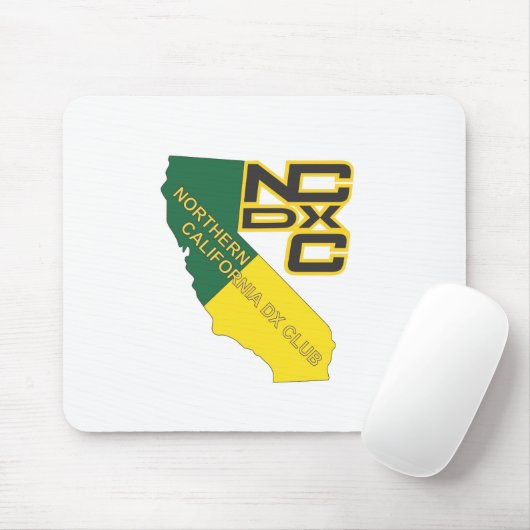 Tapis de souris de logo de NCDXC (Avec souris)