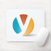 Tapis de souris de logo de rendement (Avec souris)