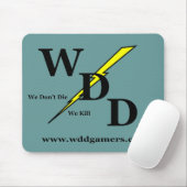 Tapis de souris de logo de WDD (Avec souris)