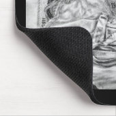 Tapis De Souris De Longtail de leurre toujours la vie Mousepad (Coin)