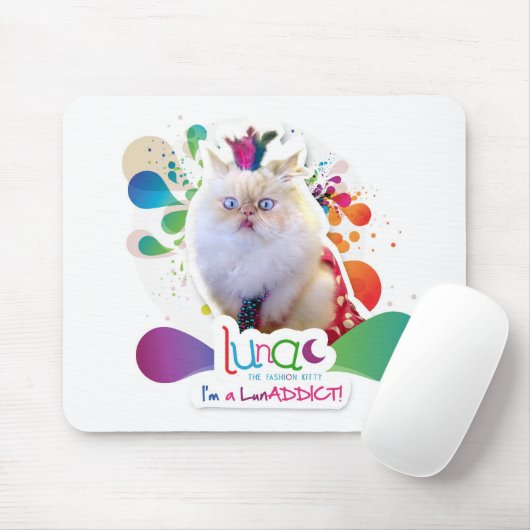 Tapis de souris de LunADDICT (Avec souris)