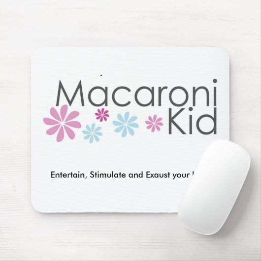 Tapis de souris de macaronis (Avec souris)