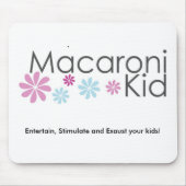 Tapis de souris de macaronis (Devant)