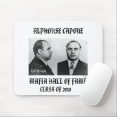 TAPIS DE SOURIS DE MAFIA D'AL CAPONE (Avec souris)