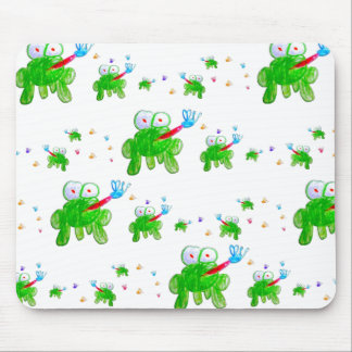 Tapis de souris de mangeurs d'insecte
