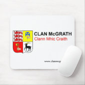 Tapis de souris de McGrath de clan (Avec souris)