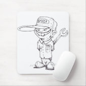 Tapis de souris de mécanicien (Avec souris)