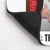 Tapis de souris de mème drôle Source Trust Me Bro (Coin)