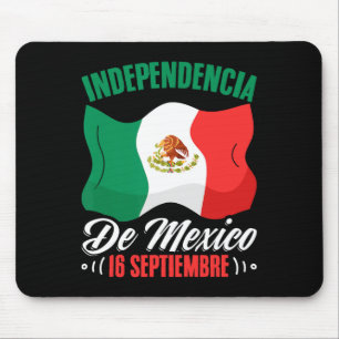 Tapis De Souris De Mexico 16 Septembre Indépendance mexicaine