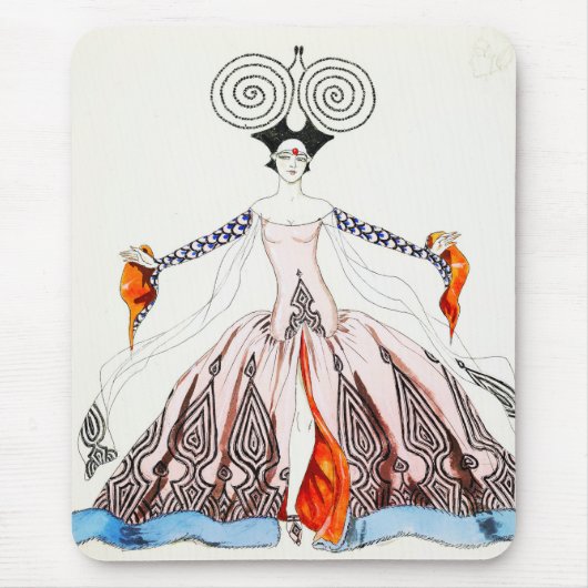 Tapis de souris de mode d'art déco de Georges (Devant)
