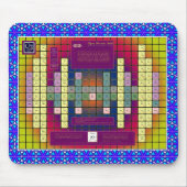 Tapis de souris de modèle de physique d'éther (Devant)