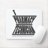 Tapis de souris de mortier et de pilon (Avec souris)