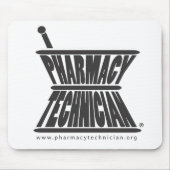 Tapis de souris de mortier et de pilon (Devant)