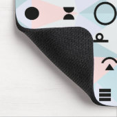 Tapis de souris de motif de symbole de Memphis de (Coin)