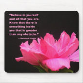 Tapis de souris de motivation (Devant)