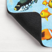 Tapis de souris de Mousepad d'aquarium de poissons (Coin)