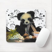 Tapis de souris de Mousepad d'ours panda, avec le (Avec souris)
