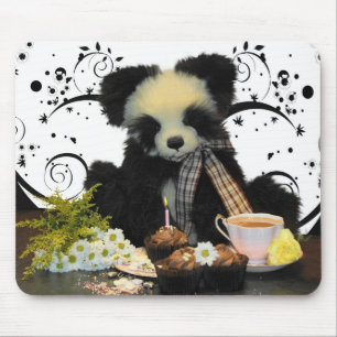 Tapis de souris de Mousepad d'ours panda, avec le