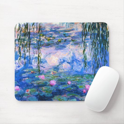Tapis de souris de nénuphars de Monet (Avec souris)