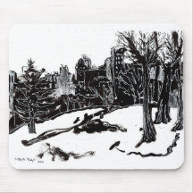 Tapis de souris de New York City