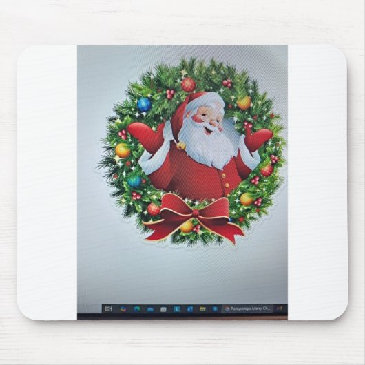Tapis de souris de Noël (Devant)