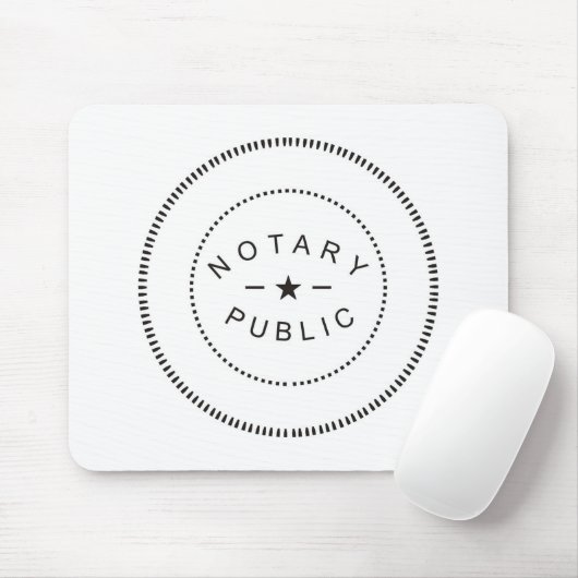 Tapis de souris de notaire (Avec souris)