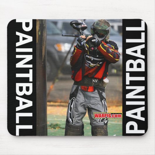 tapis de souris de paintball (Devant)