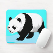 Tapis de souris de panda (Avec souris)