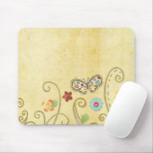 Tapis de souris de papillon (Avec souris)