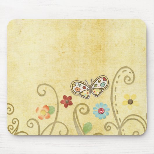 Tapis de souris de papillon (Devant)